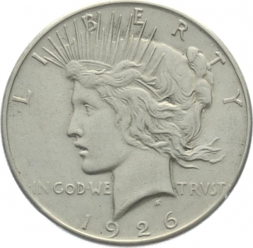 USA 1 Dollar 1926 S Typ Peace
